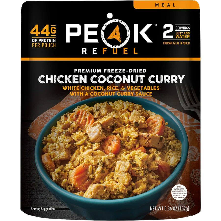 Peak Refuel Chicken Coconut Curry Freeze-Dried Meal