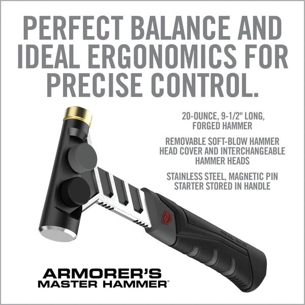 Real Avid Armorer's Master Hammer, 20-Oz