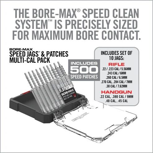 Real Avid Bore-Max Speed Jags & Patches