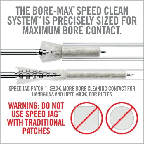 Real Avid Bore-Max Speed Jags & Patches