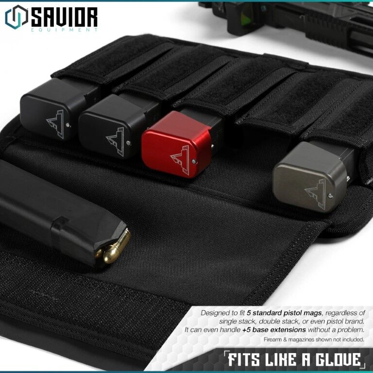 Savior Equipment Black Mag Buddy Pistol Magazine Pouch
