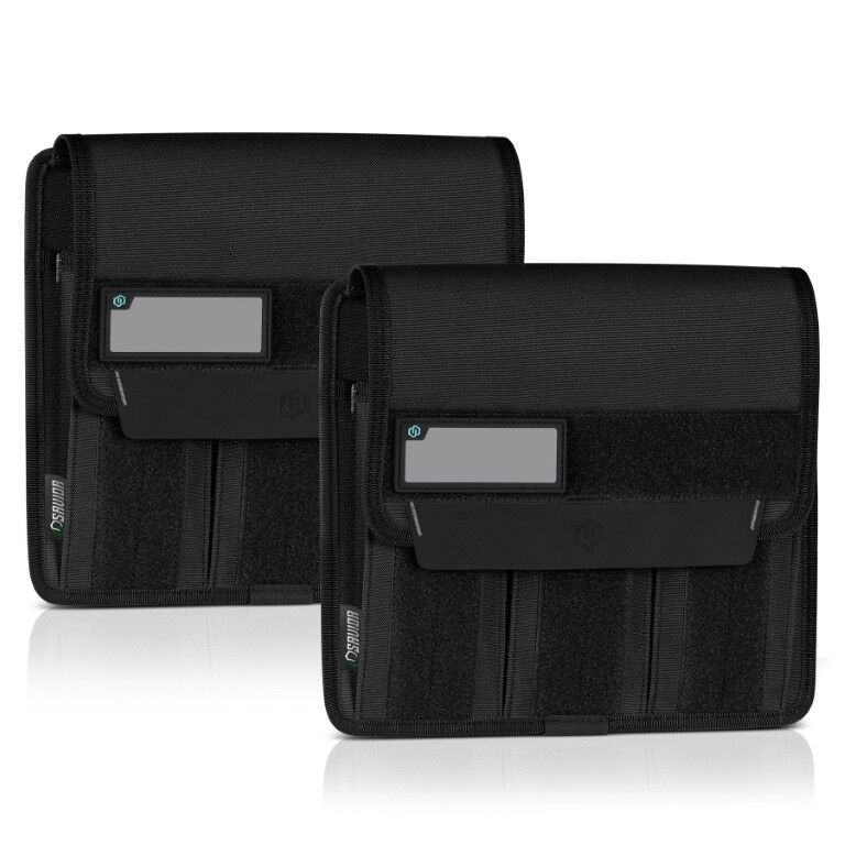 Savior Equipment Obsidian Black Mag Buddy Rifle Mag Pouch, 2 Pack