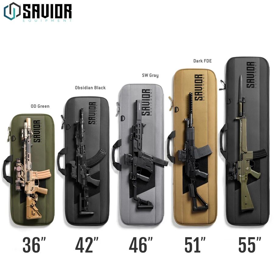 Savior Equipment Specialist OD Green Single Rifle Case, 46-In