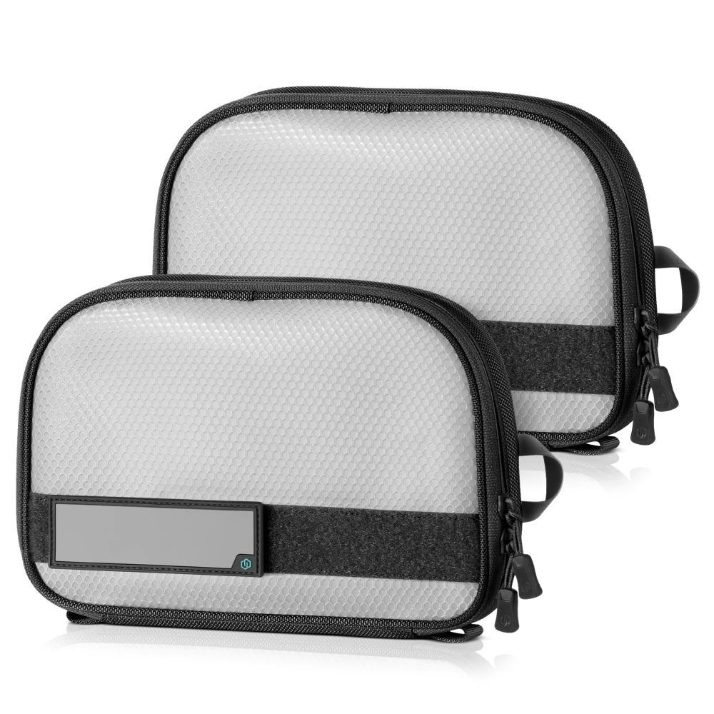 Savior Equipment Obsidian Black Pro Core 11x7 Pouch, 2-Pk