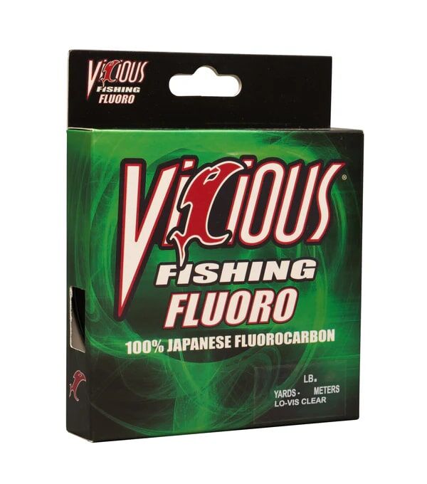 Vicious Fishing 5-Lb Fluoro Clear Fishing Line, 200-Yd