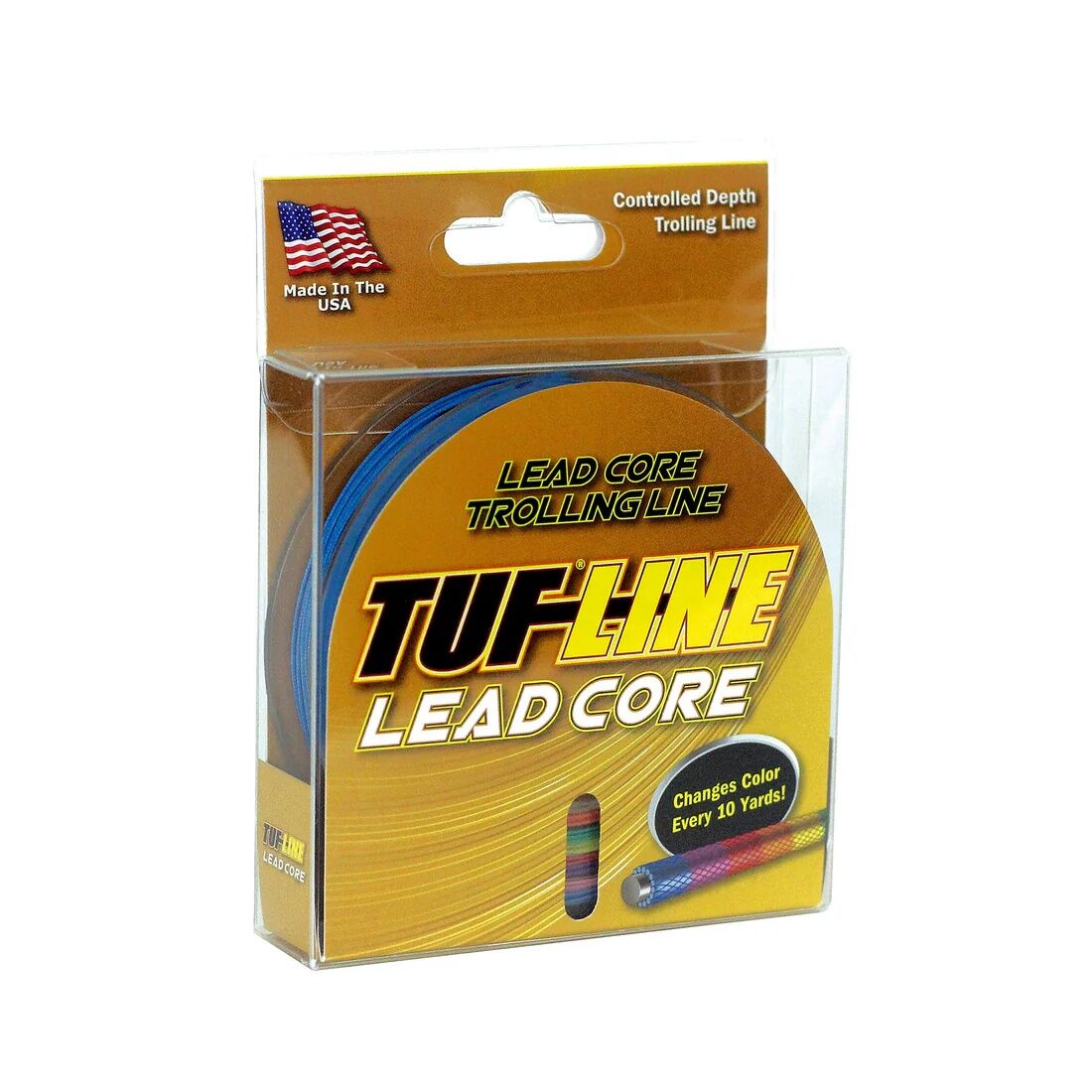 TUF-LINE Lead Core Fishing Line, 27-Lb, 100-Yd