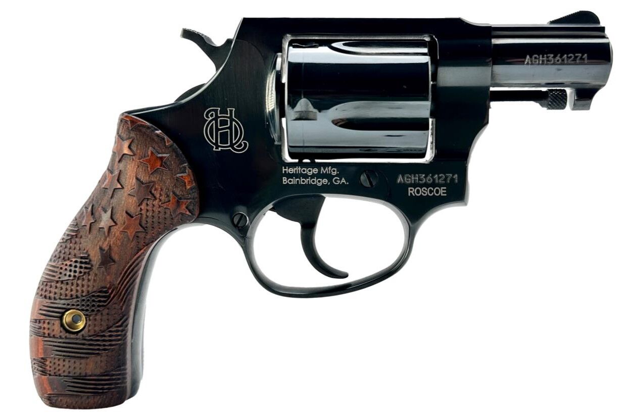 Heritage Roscoe US Flag .38 Special 3" 5-Shot Revolver