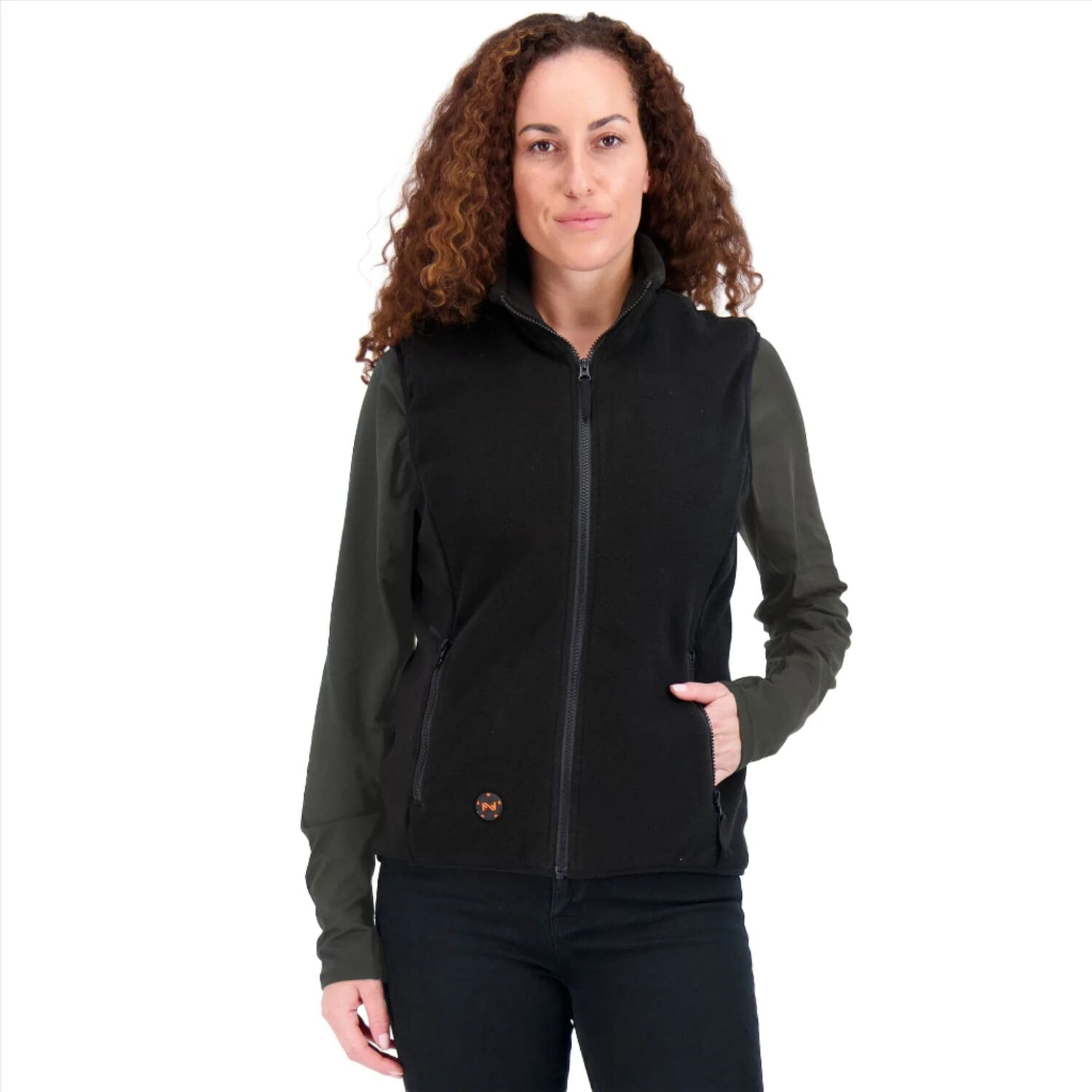 Mobile Warming Women's Trek Heated Vest in Black