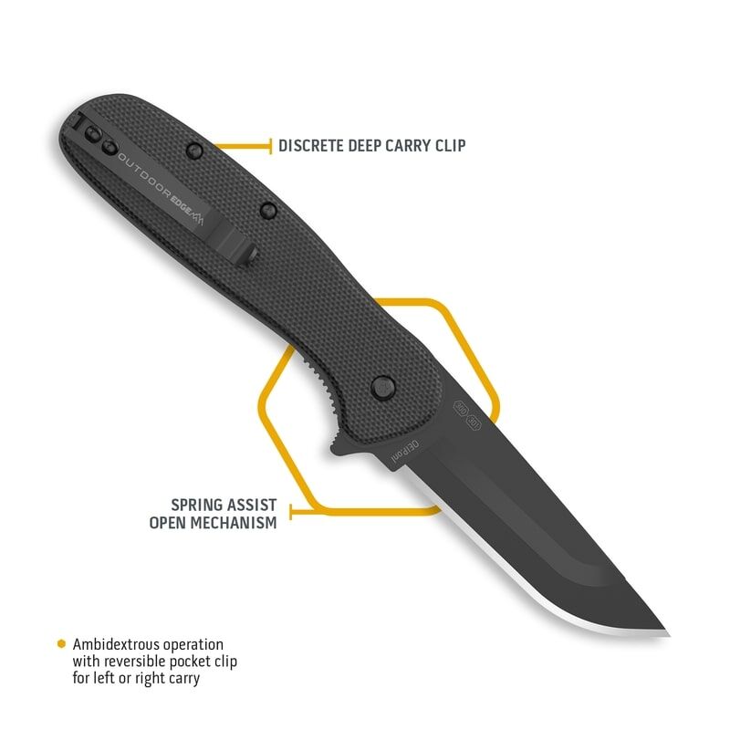 Outdoor Edge Cutlery Corp Razor VX2, 3-In