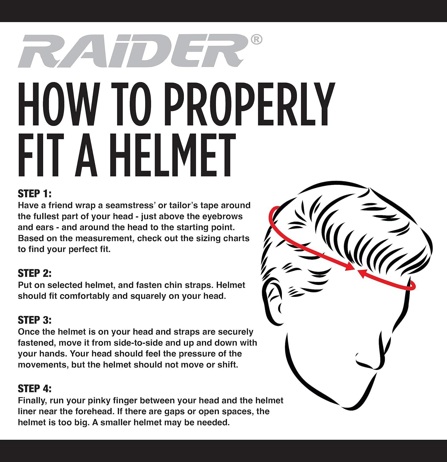 Raider RX1 Black/Silver Adult MX Off-Road Helmet, Large