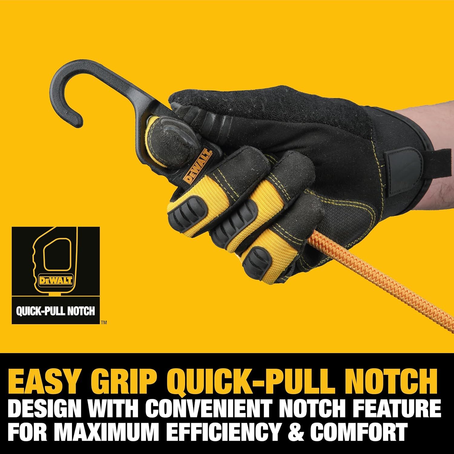 DeWalt Heavy Duty Bungee Cords, 36-In, 4-Pk