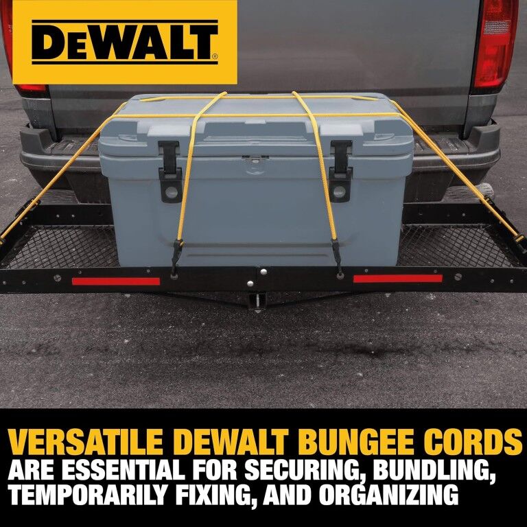 DeWalt Heavy Duty Bungee Cords, 48-In, 4-Pk
