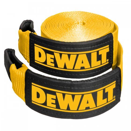DEWALT Heavy Duty Looped End 40,000-Lb Break Strength Recovery Strap, 4-In X 30-Ft