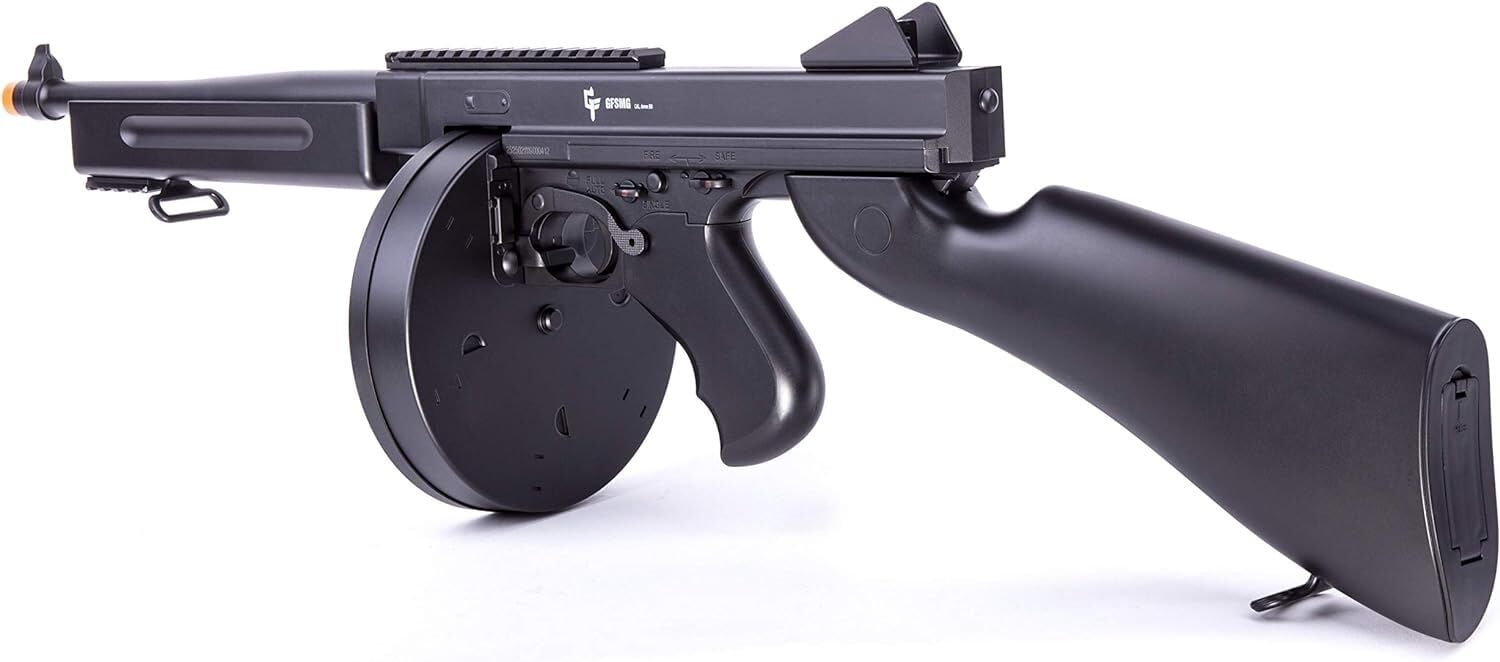 Game Face Electric Full/Semi-Auto Airsoft Submachine Gun