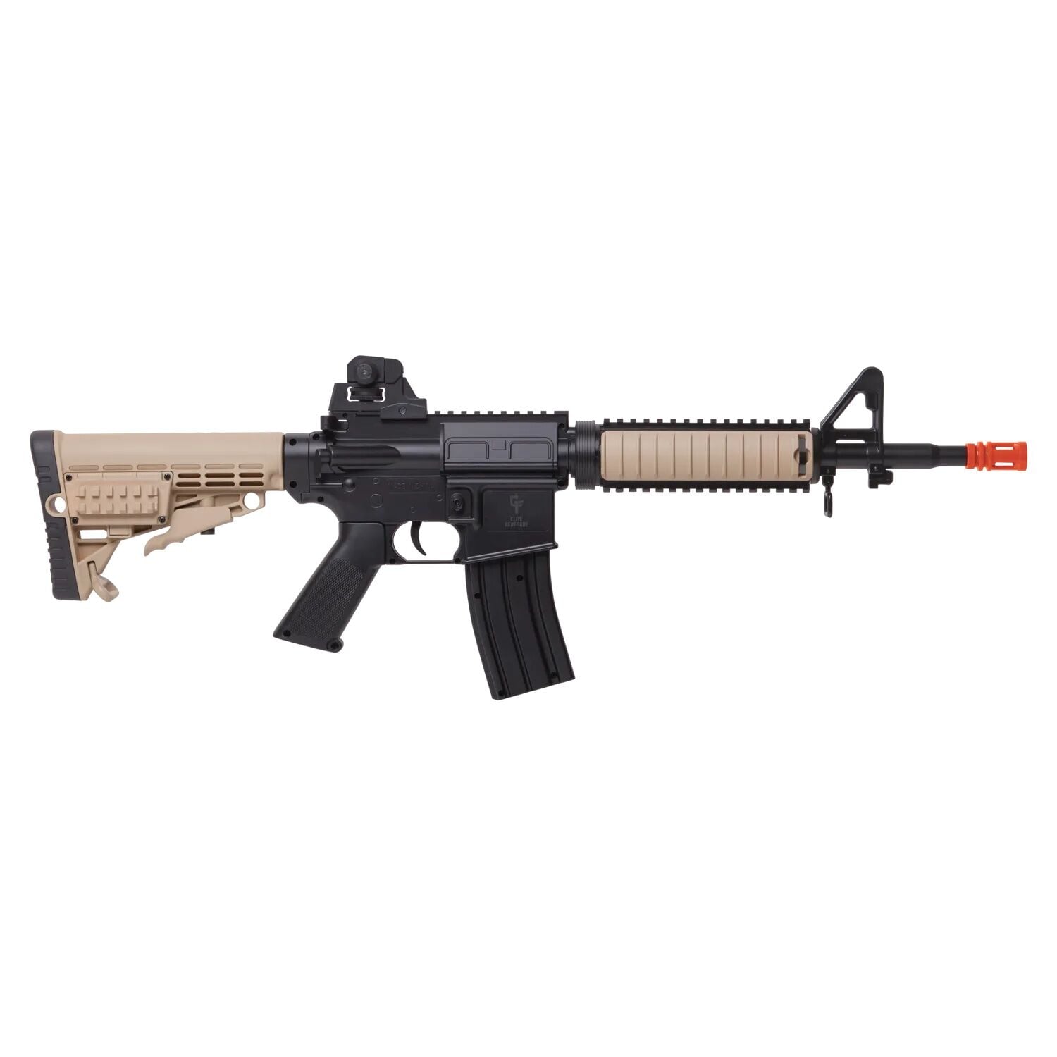 Crosman Game Face Warrior Spring Powered Sing Shot Airsoft Rifle