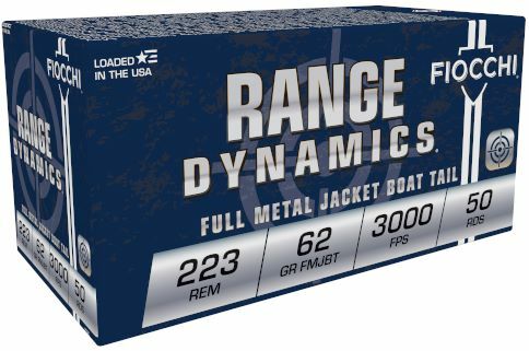 Fiocchi Range Dynamics .223 Remington 62 Grain, 50-Rd