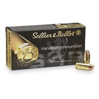 Sellier Bellot 40 S&W 180 Grain FMJ Ammo, 50-Ct