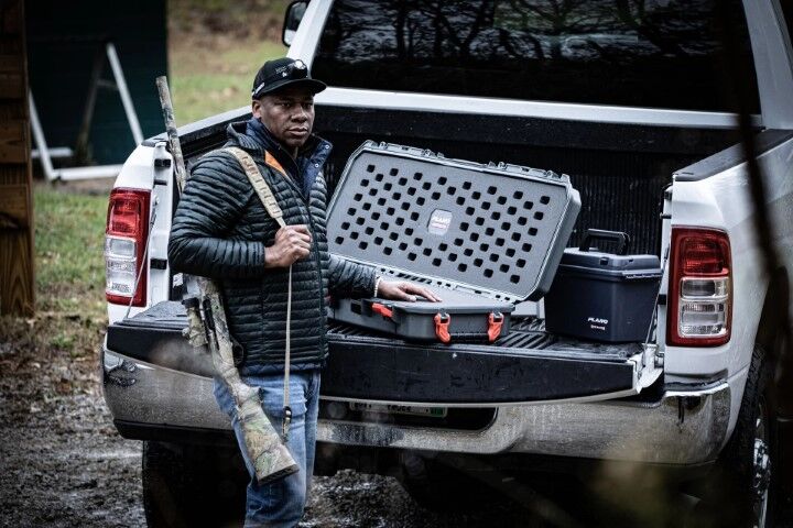 Plano Black All Weather 2 Long Gun Case, 42-In