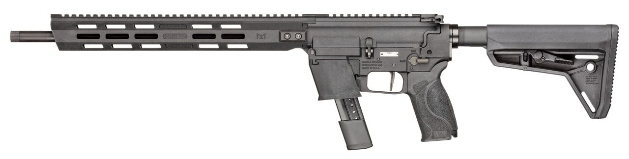 Smith & Wesson Response 9mm 16.5" Semi-Auto PCC Rifle, 23-Rd