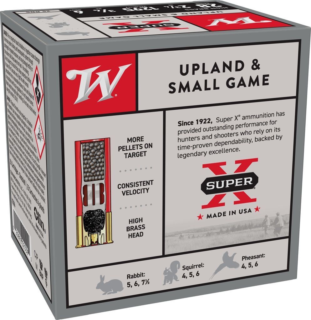 Winchester Super-X 28 Gauge 2 3/4" #6 Shot, 3/4-Oz, 25-Rd