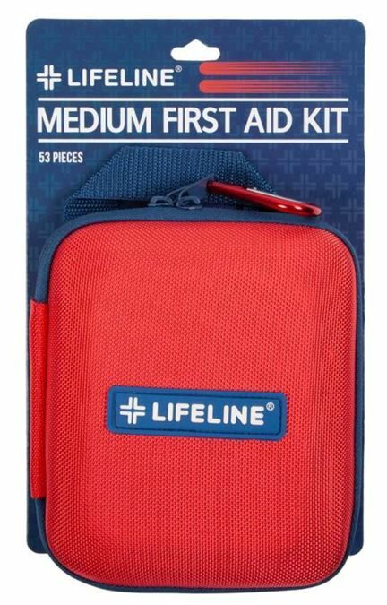 Lifeline Medium Hard-Shell Foam First Aid Kit