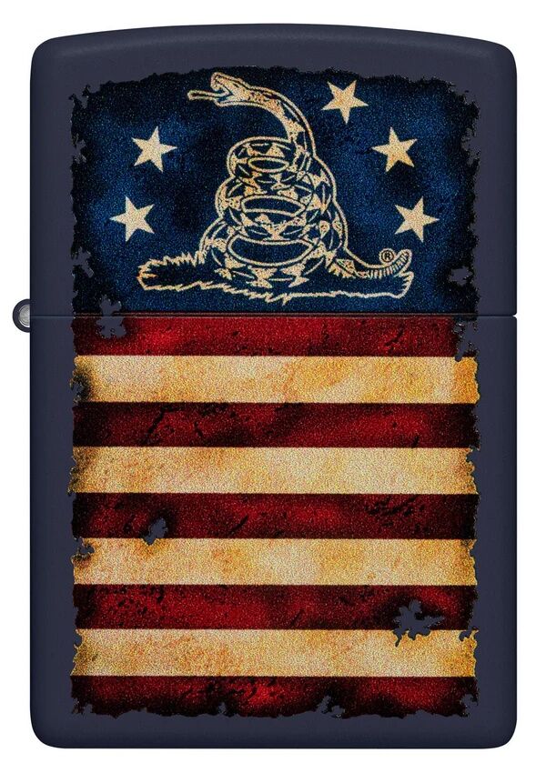 Zippi Gadsden Flag Don't Tread On Me Lighter