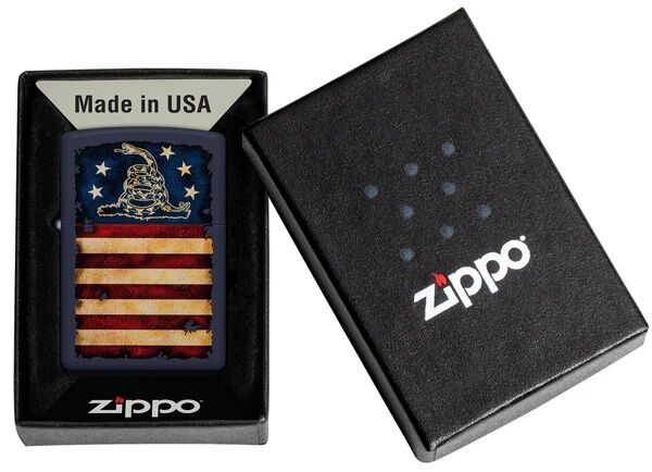 Zippi Gadsden Flag Don't Tread On Me Lighter