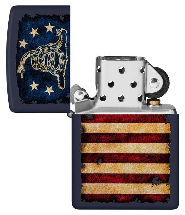 Zippi Gadsden Flag Don't Tread On Me Lighter