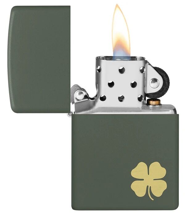 Zippo Four Leaf Clover Lighter