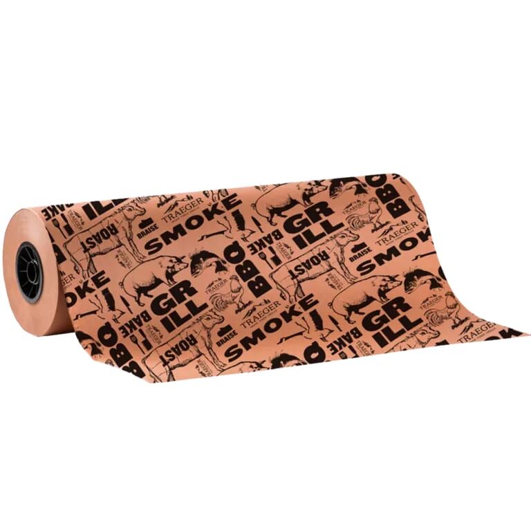 Traeger Pink BBQ Butcher Paper Roll, 18-In X 150-Ft
