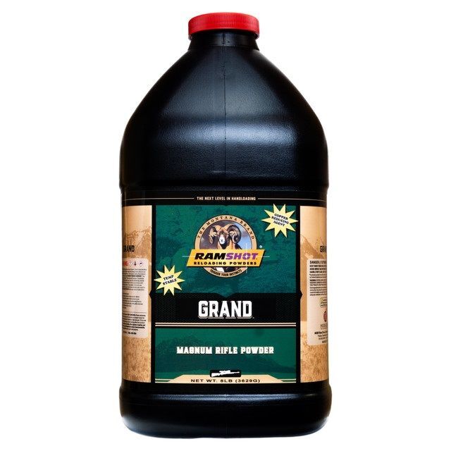 Ramshot Grand Rifle Powder, 8-Lb