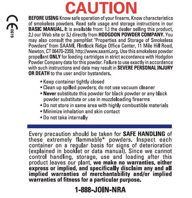 Winchester Staball 6.5 Rifle Powder, 8-Lb