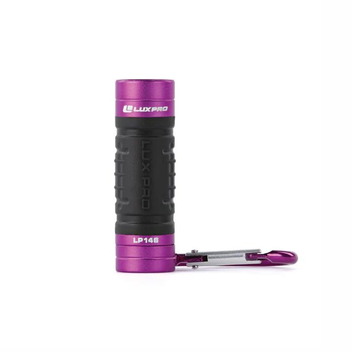 LuxPro Mini LED Keychain Flashlight With TACKGRIP, 7-Pk