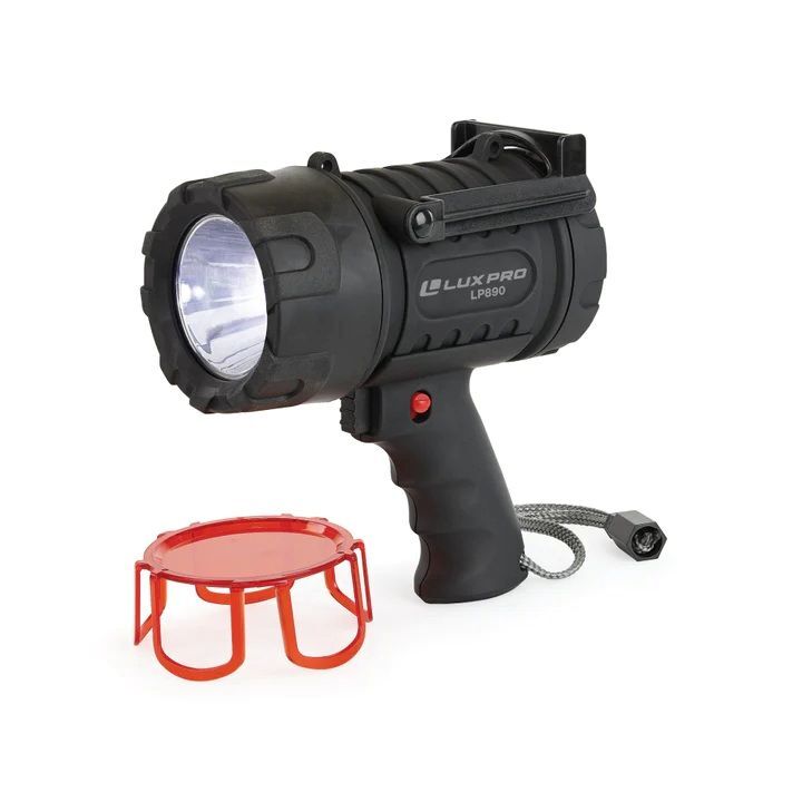 Lux Pro LP890 2000 Lumen Rechargeable LED Spotlight with Power Bank