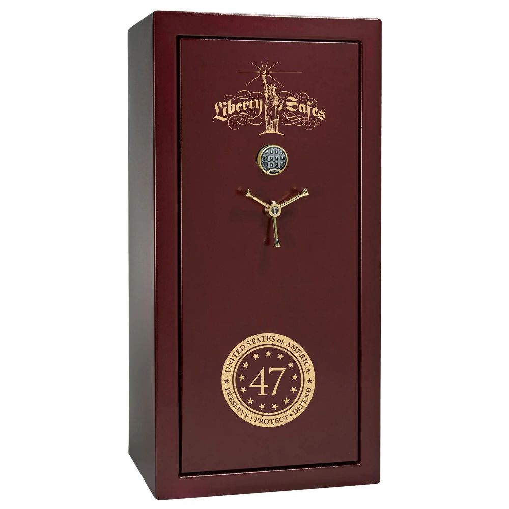 Liberty Safe Liberty 47 Limited Edition USA 30 Red Marble with Commemorative Logo Gun Safe