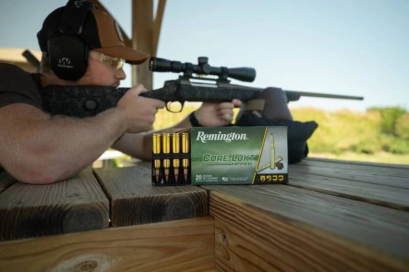Remington Core-Lokt Tipped .30-06 Springfield, 165 Grain Rifle Ammo, 20-Rd