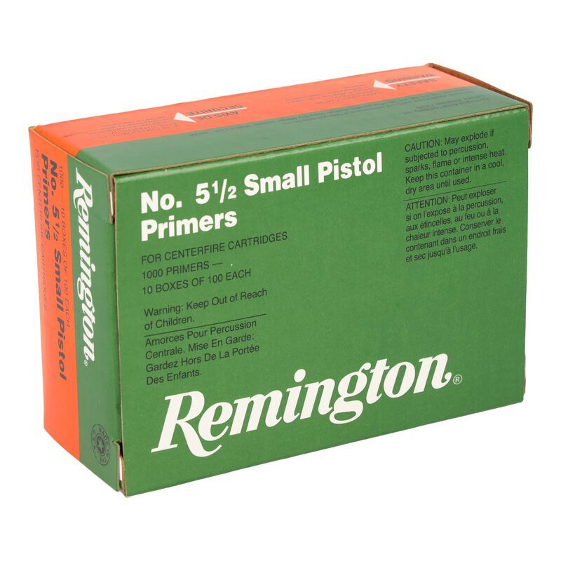 Remington Arms Small Pistol Primer, 100-Ct