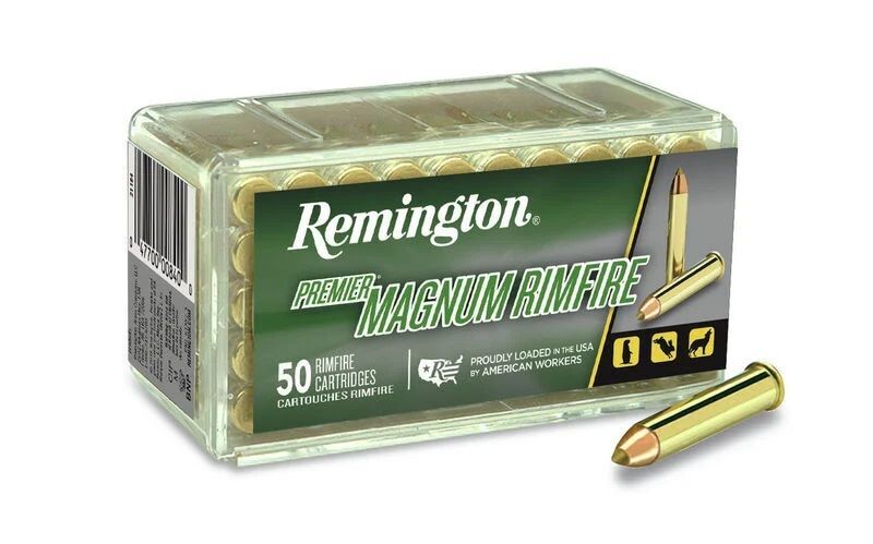 Remington Premier Magnum Rimfire .22 WMR, 33 Grain AccuTip-V