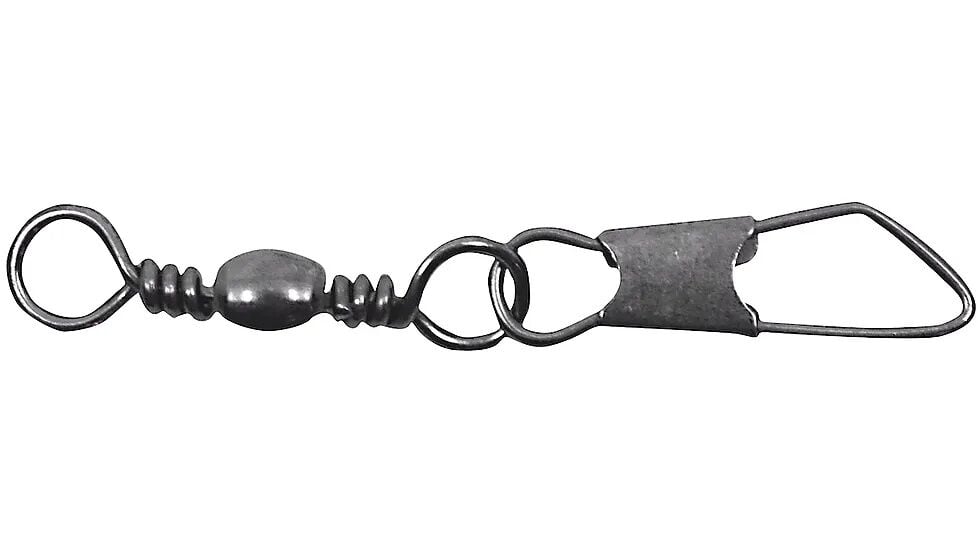 Vanguard Tackle SP Black Snap Swivels, Size 3, 4-Pk