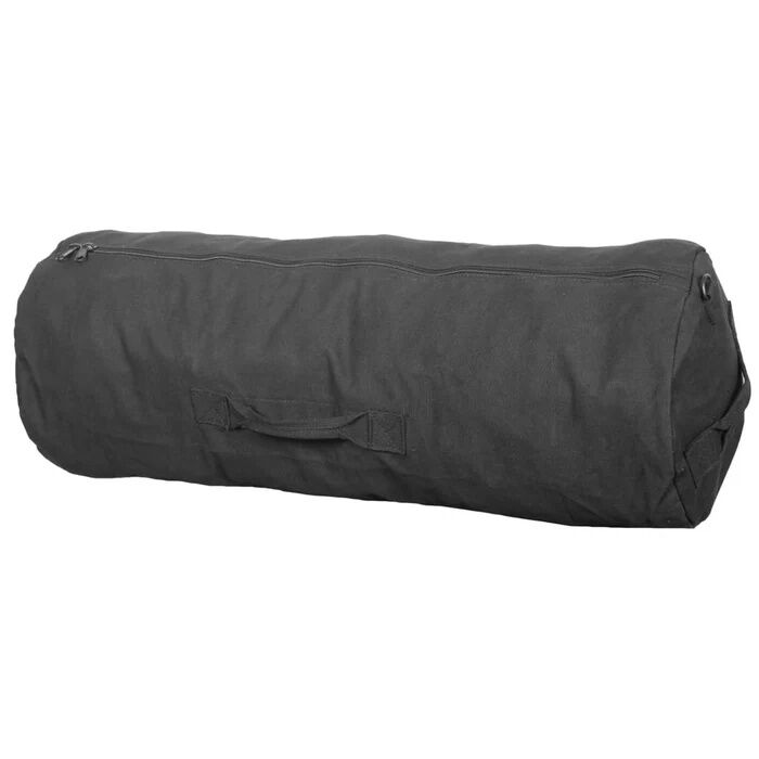 Fox Outdoor Products Black Zipper Duffel Bag, 21-In X 36-In