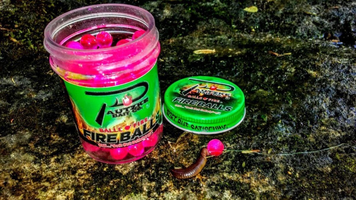 Pautzke Fire Balls Bait Red, 1.65-Oz