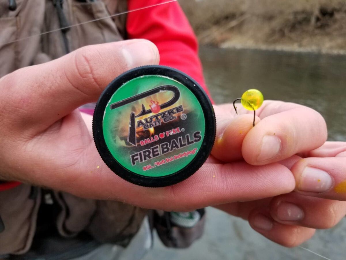 Pautzke Fire Balls Bait Red, 1.65-Oz