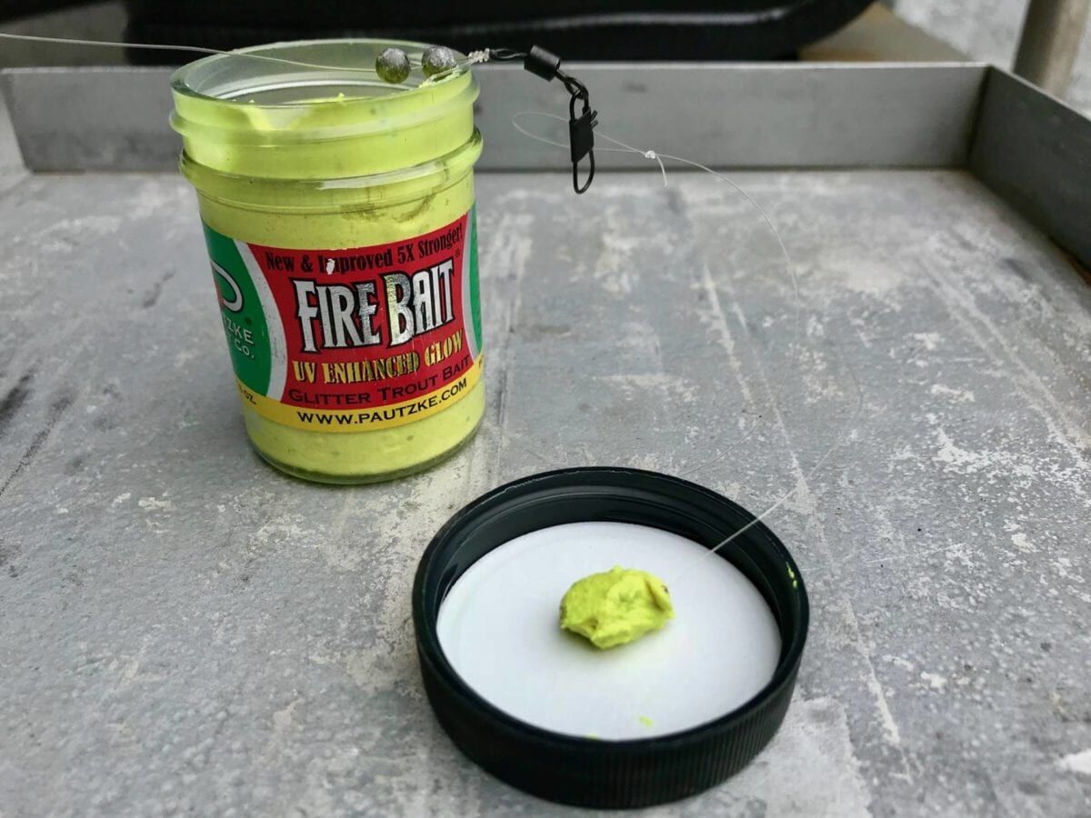 Pautzke Fire Bait Peach Garlic, 1.5-Oz