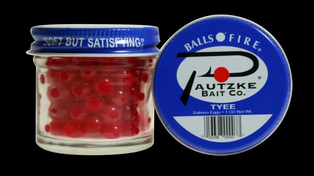 Pautzke Bait 1 oz Balls O' Fire Tyee Salmon Eggs - Red