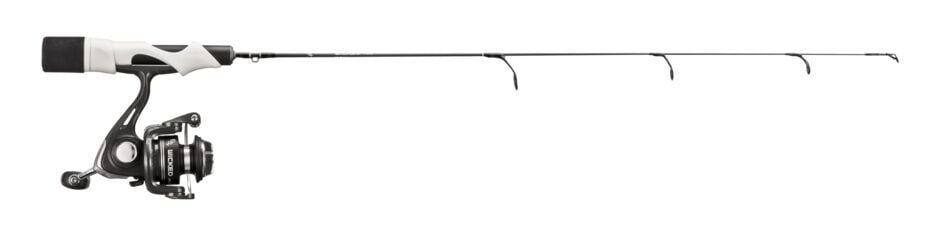 13 Fishing Wicked Ice Reversible Medium Rod And Reel Combo, 25-In