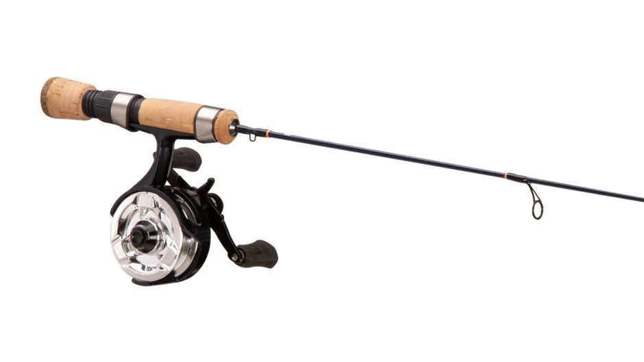 13 Fishing  Snitch/Descent Inline Left Handed Ice Combo, 25-In