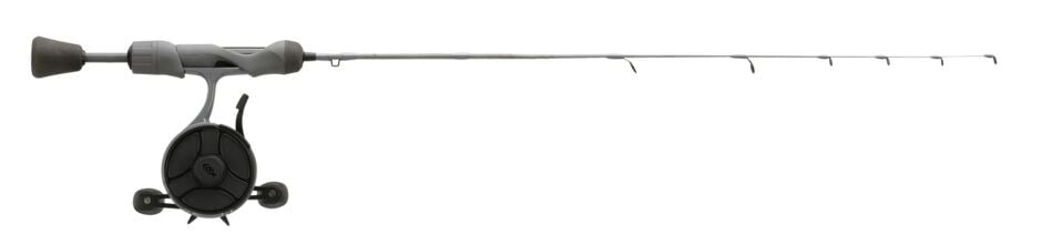 13 Fishing Left Hand Light Freefall Ghost Stealth Ice Combo, 27-In