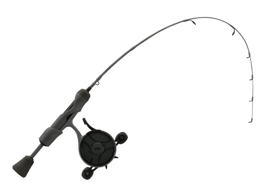 13 Fishing FreeFall Ghost Stealth Ice Left-Hand Combo Ultra Light, 1-Piece, 27-In