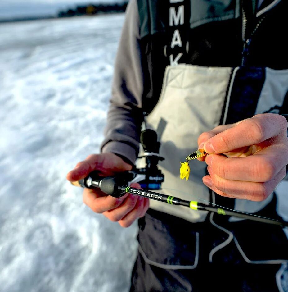 13 Fishing Tickle Stick Ice Rod Light, 1-Piece, 27-In