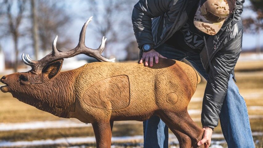 Rinehart Targets 1/3 Scale Signature Elk Practice Target